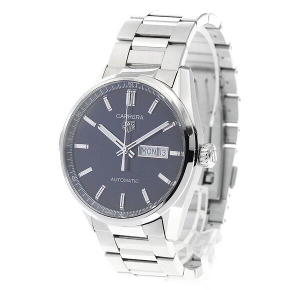 TAG HEUER Carrera Caliber 5 WBN2012.BA0640 Day date Automatic Men's Watch_878151 - Picture 1 of 7